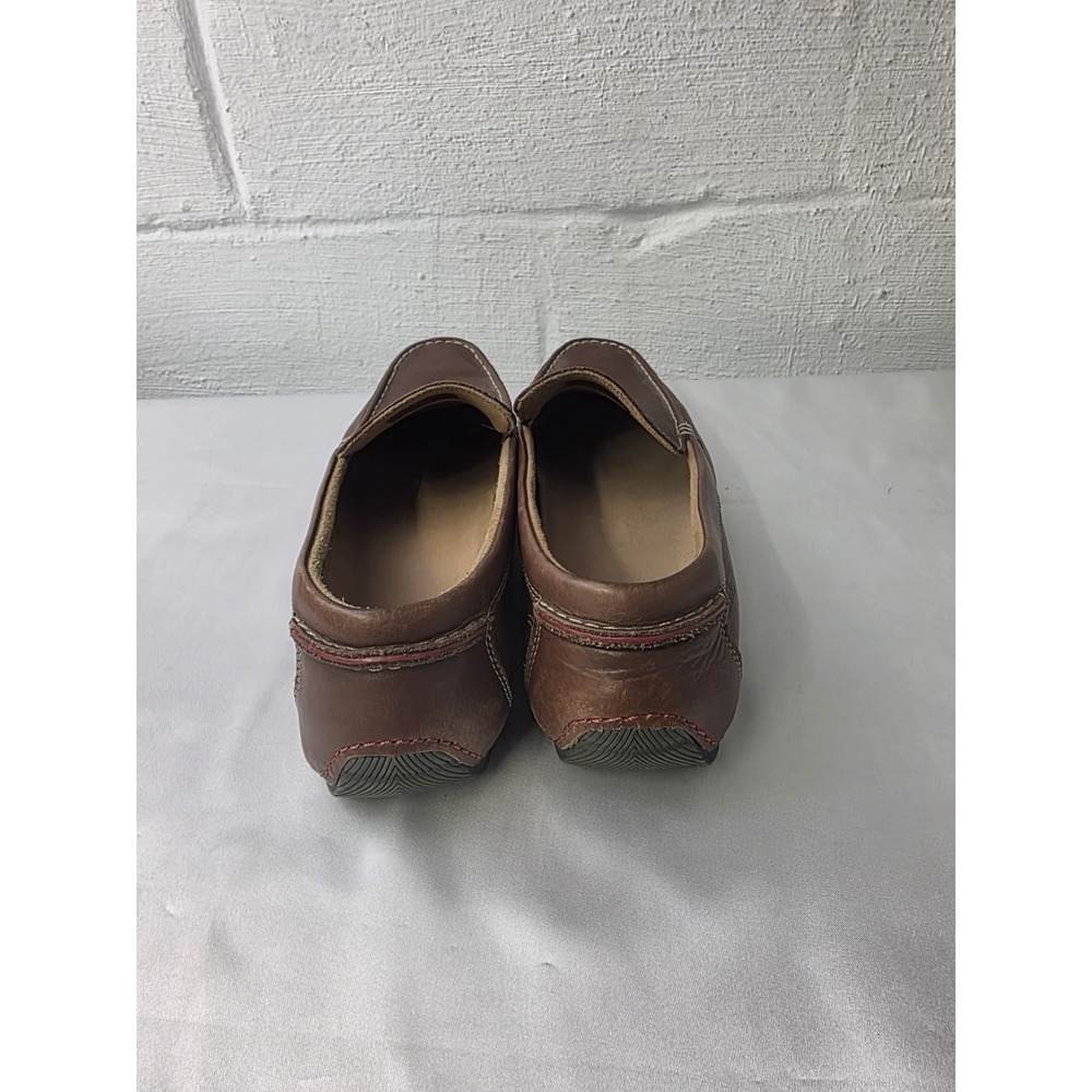Clarks Mens‎ Sz 10.5 Brown Leather Marcos Drive loafers Moccasins - Picture 2 of 8